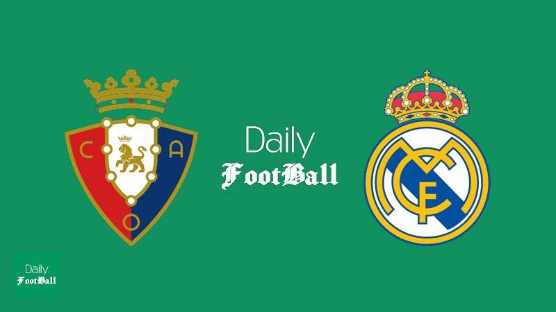 پخش زنده بازی رئال مادرید و اوساسونا امشب یکشنبه 20 بهمن 98