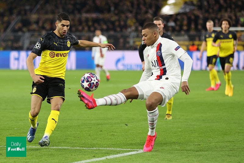 پخش زنده بازی پاری سن ژرمن و دورتموند امشب چهارشنبه 21 اسفند 98