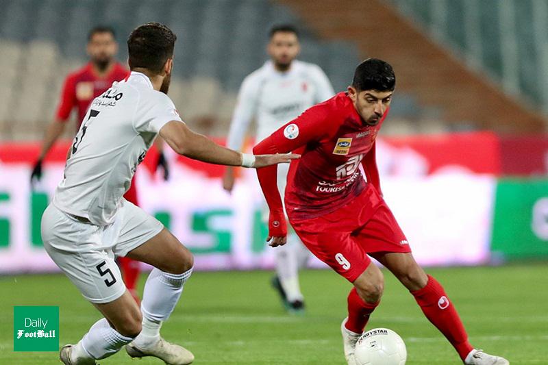 نتیجه بازی پرسپولیس و شهر خودرو امشب پنجشنبه 8 اسفند 98