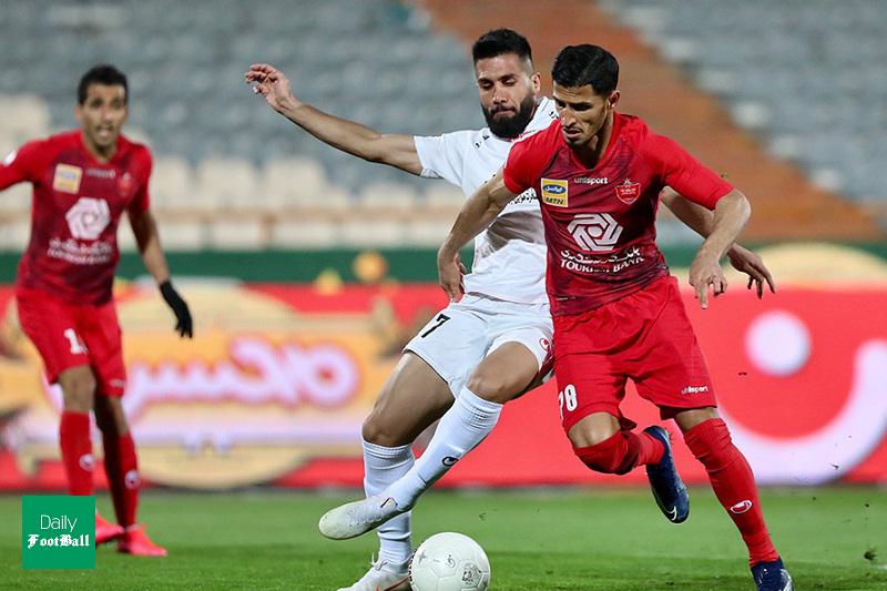 نتیجه بازی پرسپولیس و شهر خودرو امشب پنجشنبه 8 اسفند 98