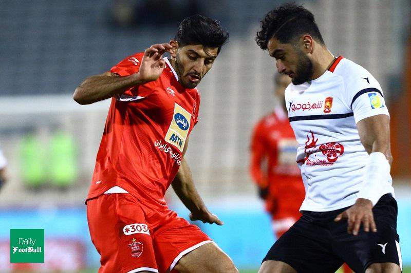 پخش زنده بازی پرسپولیس و شهر خودرو پنجشنبه 8 اسفند 98