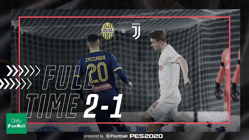 نتیجه بازی یوونتوس و هلاس ورونا/ شکست یووه در شب گلزنی رونالدو