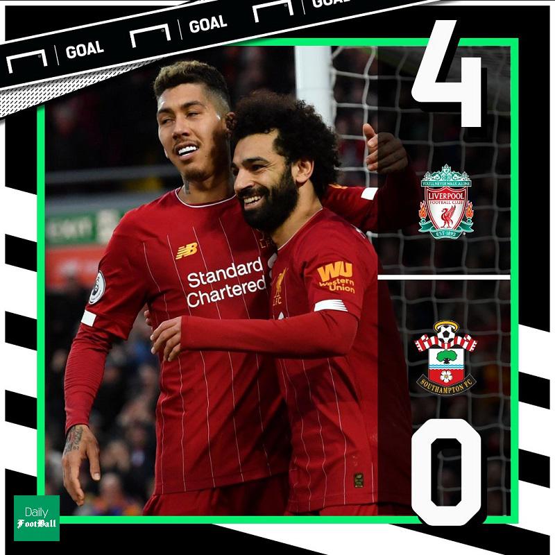 نتیجه بازی لیورپول و ساوتهمپتون/ قرمزها به قهرمانی نزدیکتر شدند