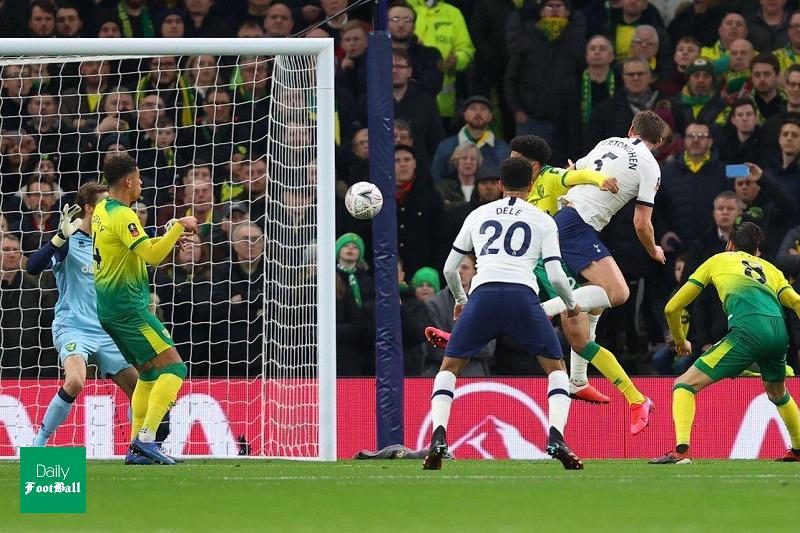 نتیجه بازی تاتنهام و نوریچ سیتی/ حذف شاگردان مورینیو از جام حذفی انگلیس