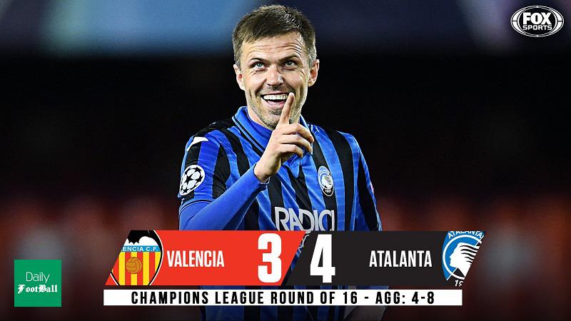 نتیجه بازی والنسیا و آتالانتا/ آتش بازی ایلیچیچ در مستایا