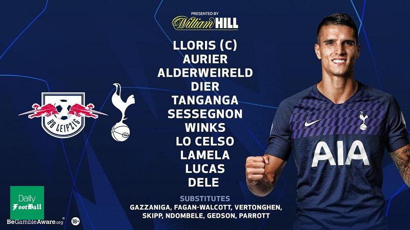 ترکیب لایپزیگ و تاتنهام برای بازی امشب 20 اسفند 98