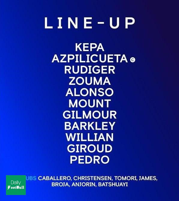 ترکیب چلسی مقابل اورتون برای بازی امروز 18 اسفند 98