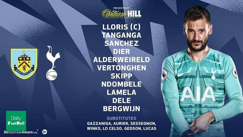 ترکیب تاتنهام مقابل برنلی برای بازی امشب 17 اسفند 98