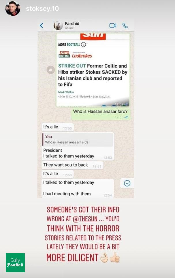 آنتونی استوکس به دنبال پرواز برای بازگشت به ایران