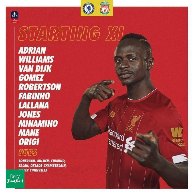 ترکیب چلسی و لیورپول برای بازی امشب 13 اسفند 98