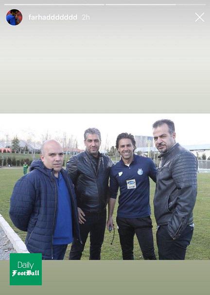 استوری معنادار فرهاد مجیدی + عکس