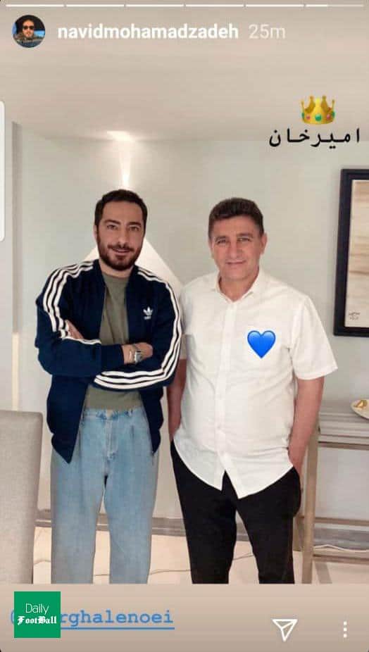 حمایت سوپراستار استقلالی از امیر قلعه نویی