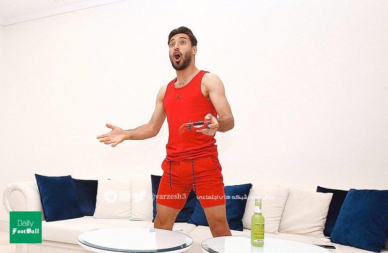 قرنطینه شجاع خلیل زاده و همسرش در خانه لاکچری +تصاویر