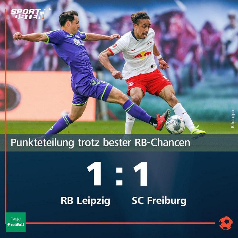 نتیجه بازی لایپزیگ و فرایبورگ امروز شنبه 27 اردیبهشت 99