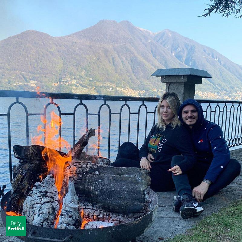 تصاویری جذاب از مائورو ایکاردی و همسرش