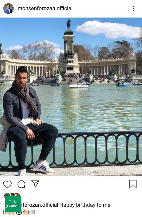 دروازه بان پرحاشیه تولد خودش را تبریک گفت!