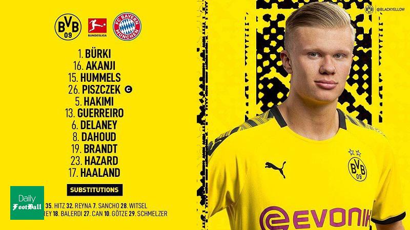 ترکیب بایرن مونیخ و دورتموند برای بازی امشب 6 خرداد 99