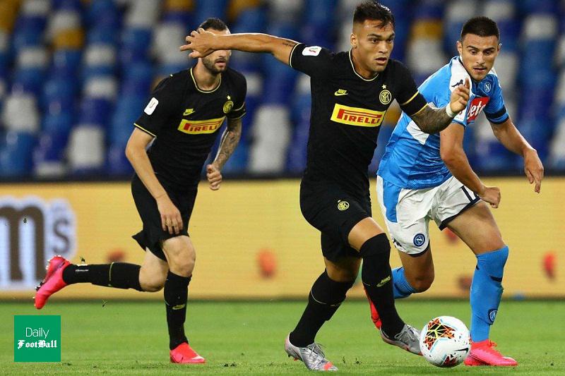 نتیجه بازی ناپولی و اینتر در نیمه نهایی جام حذفی ایتالیا