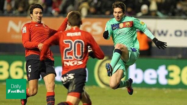 لیونل مسی و بازیکن ایرانی در یک قاب