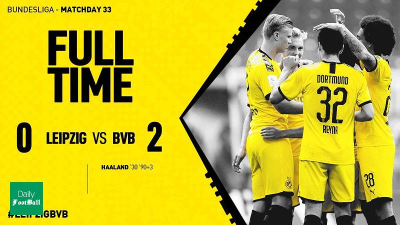 نتیجه بازی لایپزیگ و دورتموند/ پیروزی دورتموند در خانه لایپزیگ