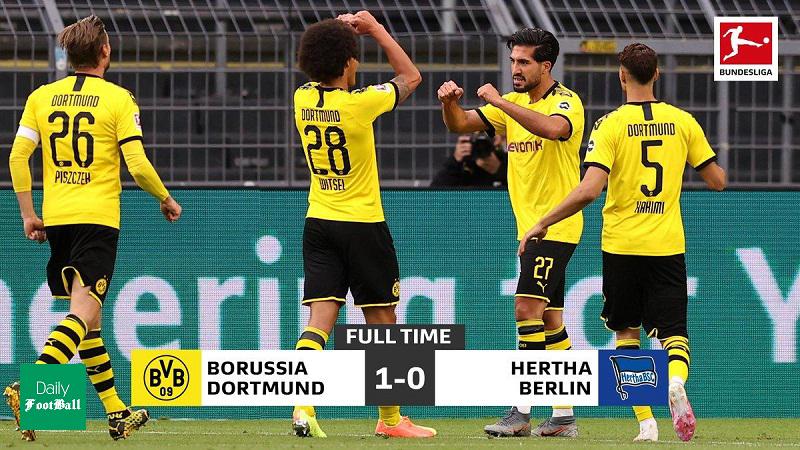 نتیجه بازی دورتموند و هرتابرلین/ پیروزی سخت زنبورها