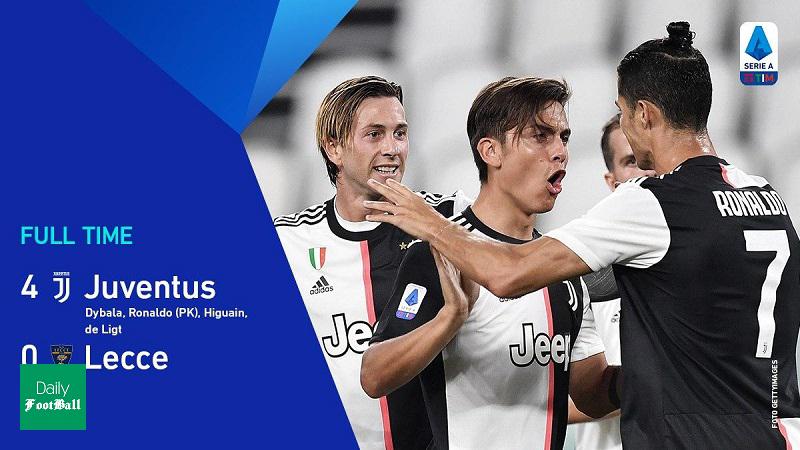 نتیجه بازی یوونتوس و لچه/ یووه به قهرمانی در سری آ نزدیک شد