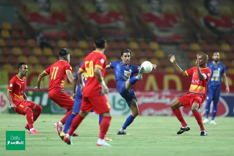 خلاصه بازی استقلال و فولاد خوزستان امشب چهارشنبه 4 تیر 99