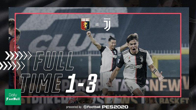 نتیجه بازی یوونتوس و جنوا/ یووه روی نوار پیروزی