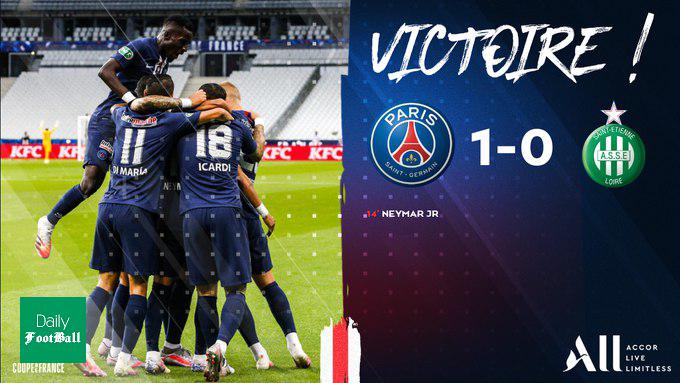 پاری سن ژرمن قهرمان جام حذفی فرانسه 2019/20 شد