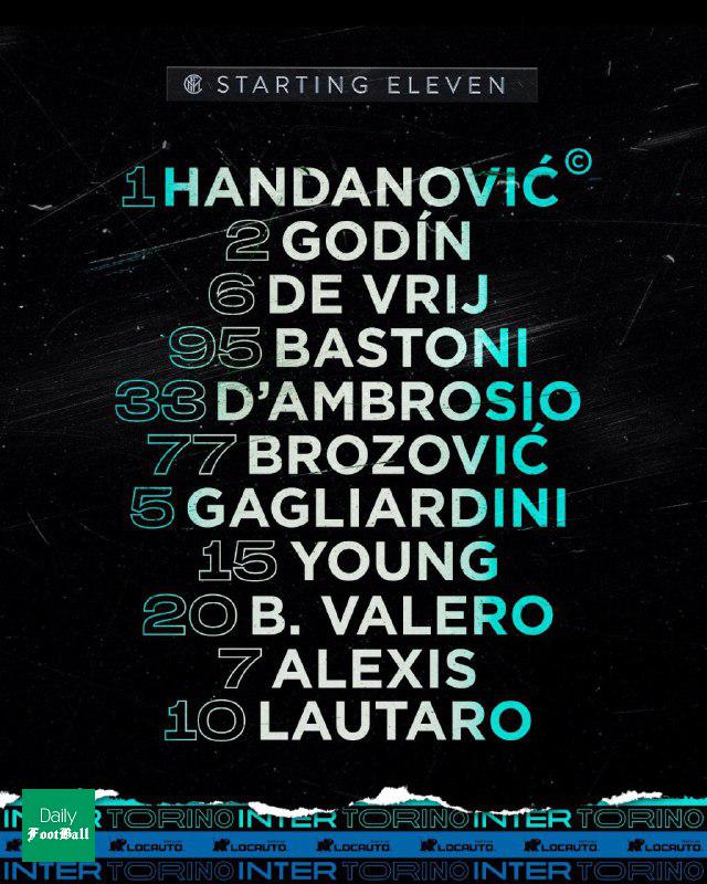 ترکیب اینتر مقابل تورینو برای بازی امشب 23 تیر 99