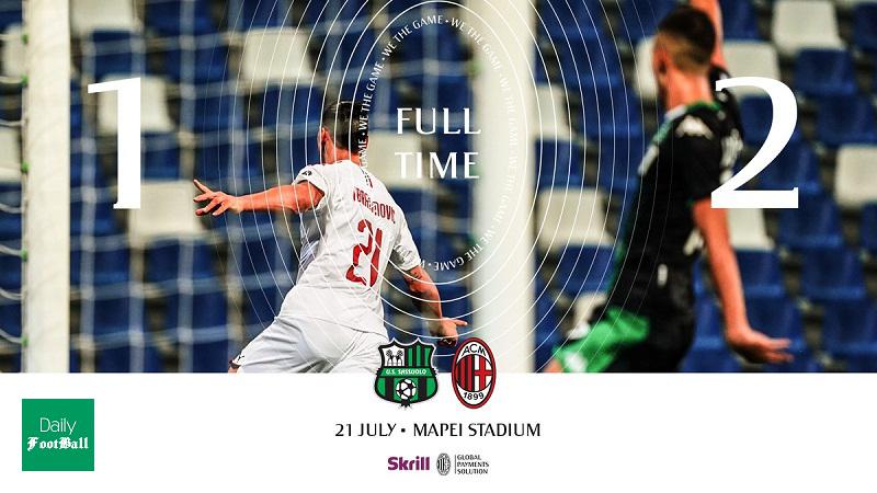 نتیجه بازی میلان و ساسولو/ پیروزی روسونری با درخشش زلاتان