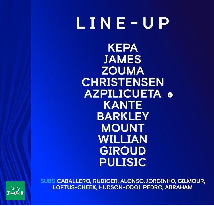 ترکیب چلسی مقابل واتفورد برای بازی امشب 14 تیر 99