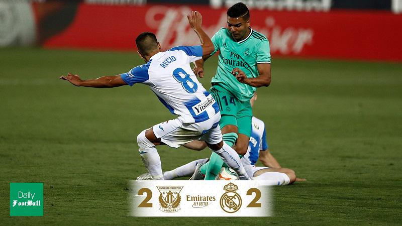 نتیجه بازی رئال مادرید و لگانس/ رئال لگانس را به دسته دوم فرستاد