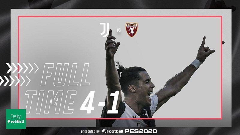 نتیجه بازی یوونتوس و تورینو/ پیروزی یووه با سوپرگل رونالدو