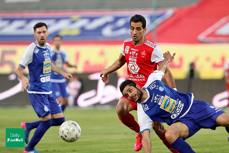 نتیجه بازی پرسپولیس و استقلال در نیمه نهایی جام حذفی