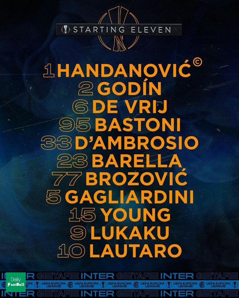 ترکیب اینتر مقابل ختافه برای بازی امشب 15 مرداد 99