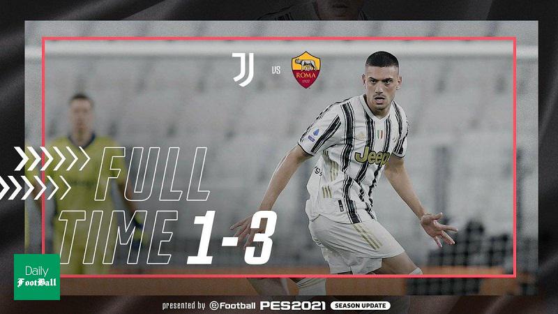 نتیجه بازی یوونتوس و رم/ شکست یووه در شب جشن قهرمانی