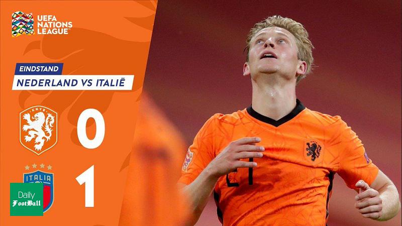 نتیجه بازی هلند و ایتالیا/ پیروزی آتزوری در آمستردام