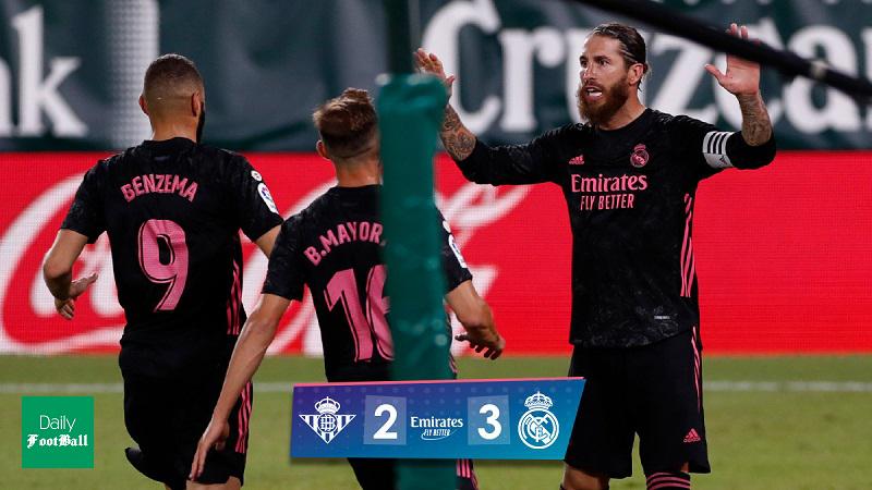 نتیجه بازی رئال مادرید و رئال بتیس/ اولین پیروزی فصل شاگردان زیدان