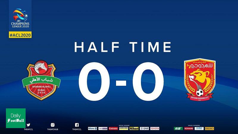نتیجه بازی شهر خودرو و شباب الاهلی امارات امشب دوشنبه 24 شهریور 99