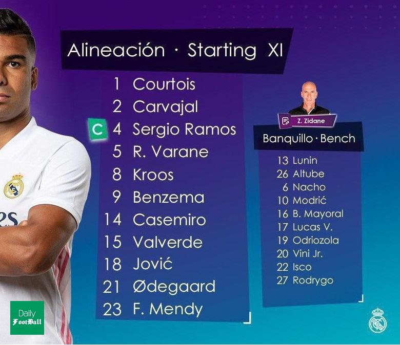 ترکیب رئال مادرید مقابل رئال بتیس برای بازی امشب 5 مهر 99