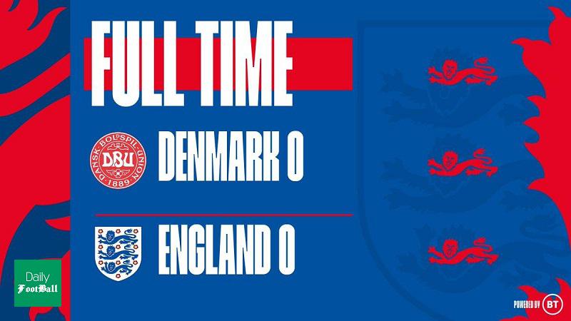 نتیجه بازی انگلیس و دانمارک/ توقف شاگردان ساوتگیت در کپنهاگ