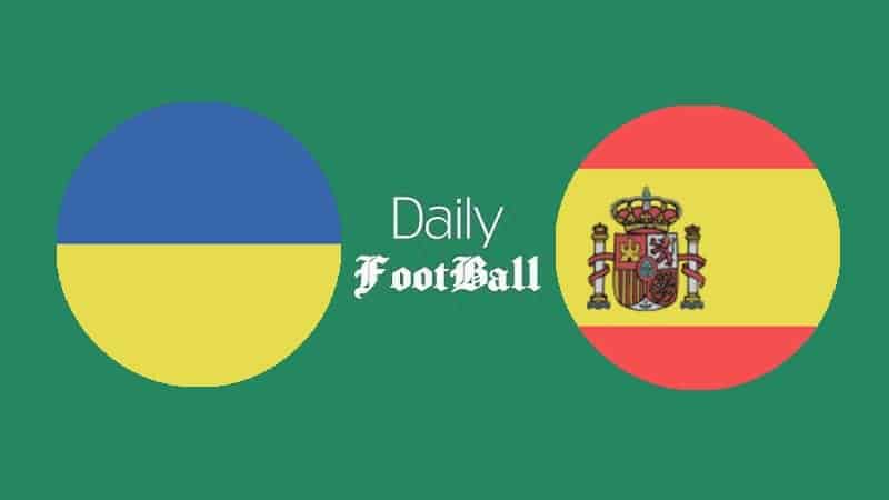 پخش زنده بازی اسپانیا و اوکراین امشب سه شنبه 22 مهر 99