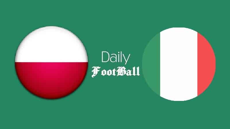 پخش زنده بازی ایتالیا و لهستان امشب یکشنبه 20 مهر 99