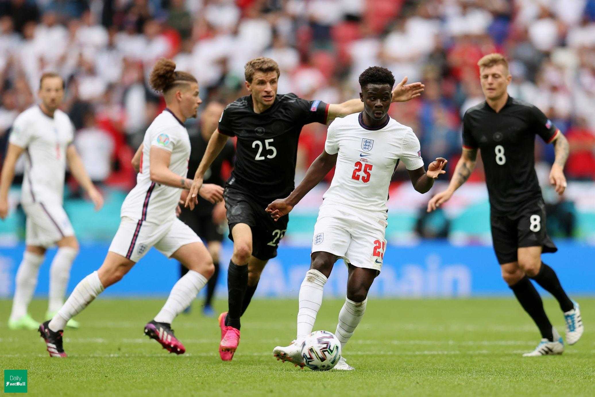 فیلم| خلاصه بازی انگلیس و آلمان امشب سه شنبه 8 تیر 1400 | دیلی فوتبال