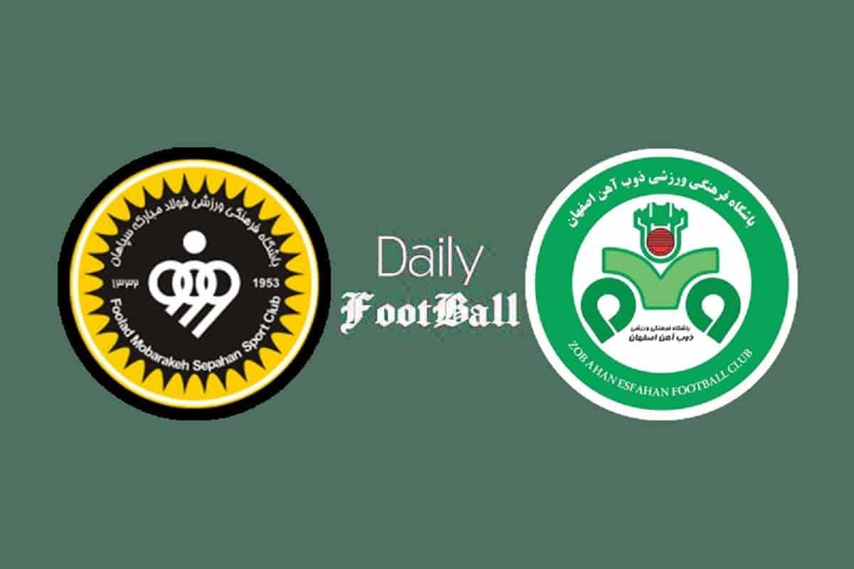 پخش زنده بازی سپاهان و ذوب آهن امروز شنبه 12 مهر 1404 | دیلی فوتبال