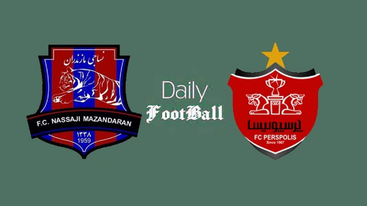 پخش زنده بازی پرسپولیس و نساجی مازندران امروز جمعه 22 فروردین 1404 | دیلی فوتبال