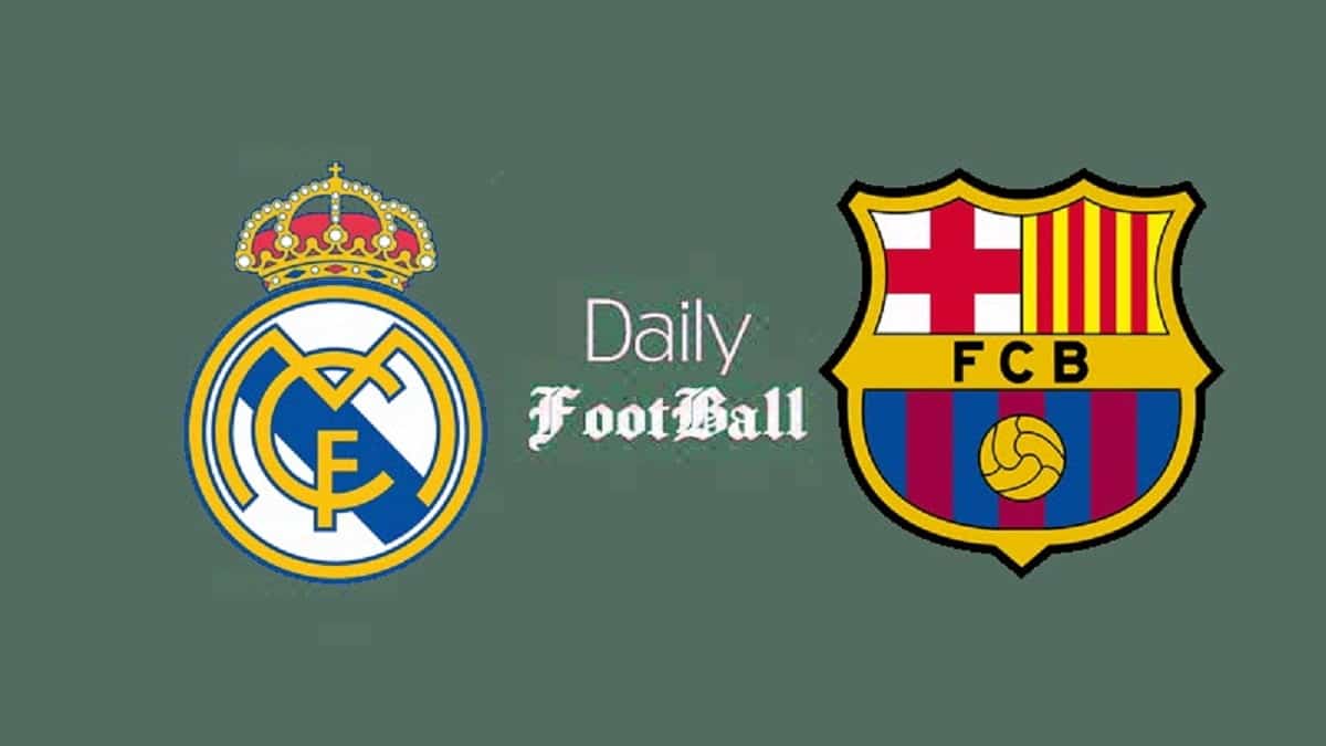 پخش زنده بازی رئال مادرید و بارسلونا امروز یکشنبه 4 آبان 1404 پخش زنده بازی رئال مادرید و بارسلونا امروز یکشنبه 4 آبان 1404 | دیلی فوتبال