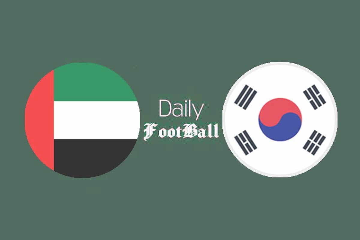 پخش زنده بازی امارات و کره جنوبی امروز سه شنبه 9 فروردین 1401 | دیلی فوتبال