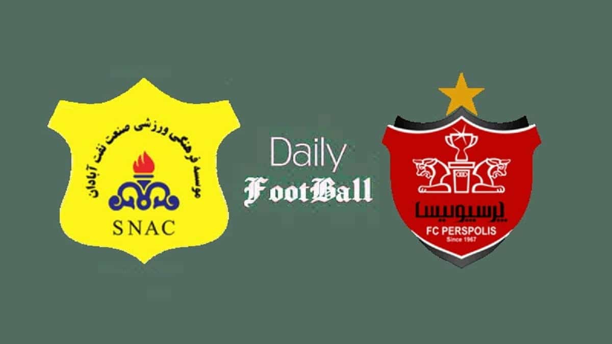 پخش زنده بازی پرسپولیس و صنعت نفت آبادان امروز چهارشنبه 19 بهمن 1401 | دیلی فوتبال